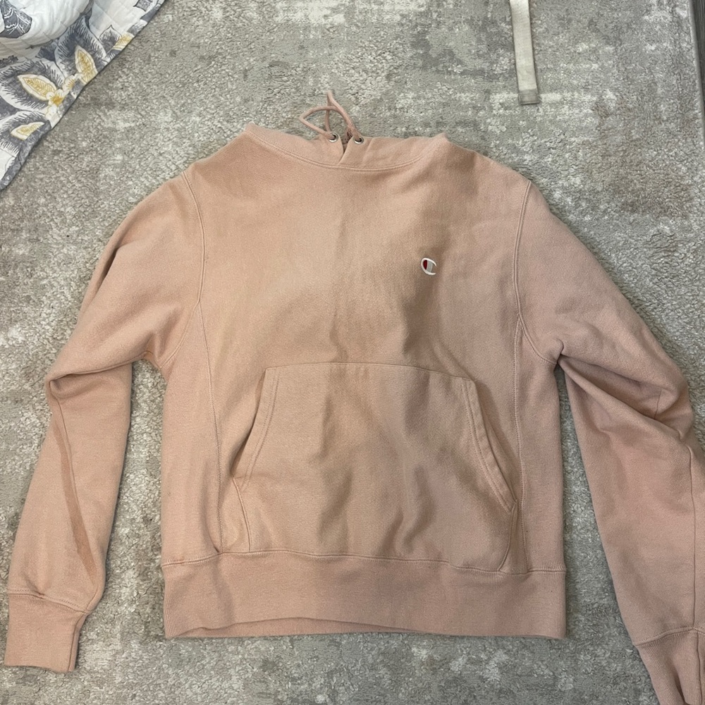 Champion brand light pink sweatshirt size small
